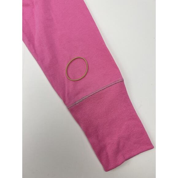 Urbanology Henley Top Pink Womens Large 3/4 Sleeve Lounge Pajama Pullover NEW - Picture 8 of 9